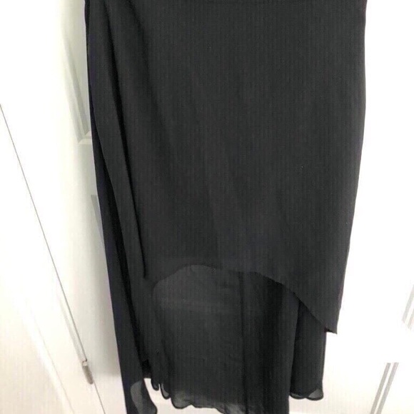 BLACK SKIRT - JUPE NOIRE - SMALL - Picture 3 of 3
